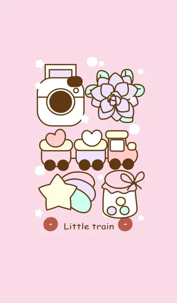 [LINE着せ替え] Little train little heart 7の画像1