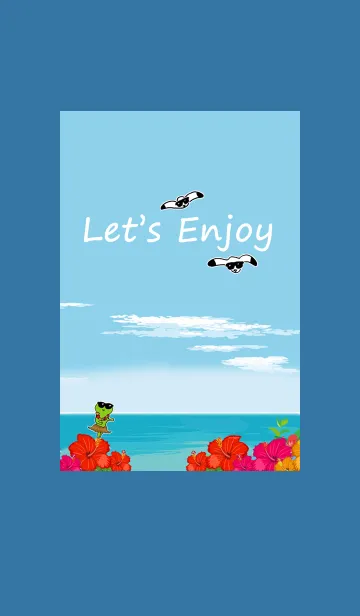 [LINE着せ替え] かえるのTOPPY海物語 15の画像1