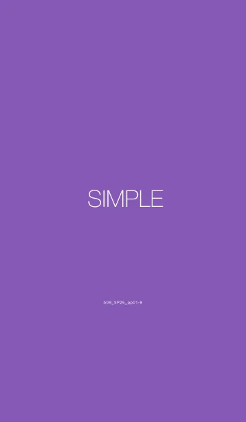 [LINE着せ替え] b09_25_パープル1-3の画像1