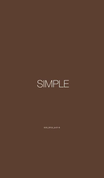 [LINE着せ替え] 609.25_ブラウン1-6の画像1