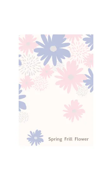 [LINE着せ替え] Spring Frill Flower 3の画像1