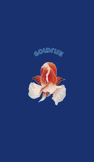 [LINE着せ替え] My fish tank, my goldfish.の画像1