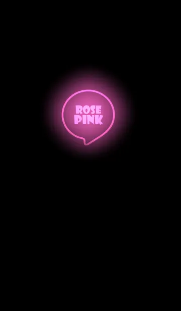 Rose Pink  Neon Theme Ver.4 (JP)の着せ替えメイン画像