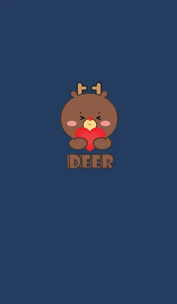 [LINE着せ替え] Deer  Simple Theme (JP)の画像1