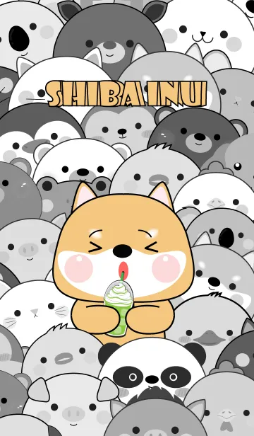 [LINE着せ替え] Simple Special Shiba Inu Theme (JP)の画像1