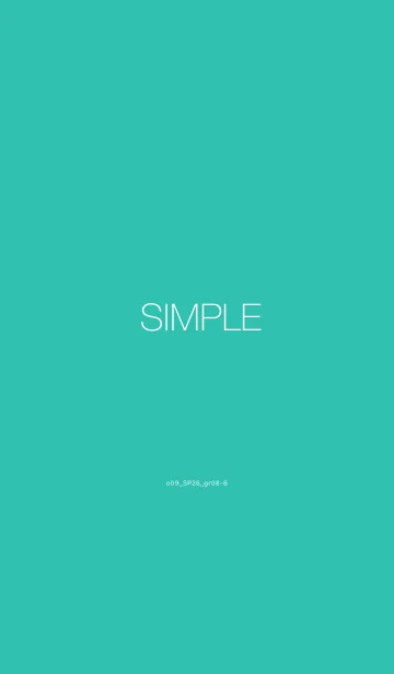 [LINE着せ替え] o09_26_グリーン8-6の画像1