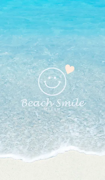 [LINE着せ替え] Love Beach Smile.MEKYM 21の画像1