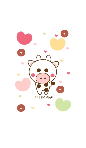 [LINE着せ替え] Little cow 10 :)の画像1