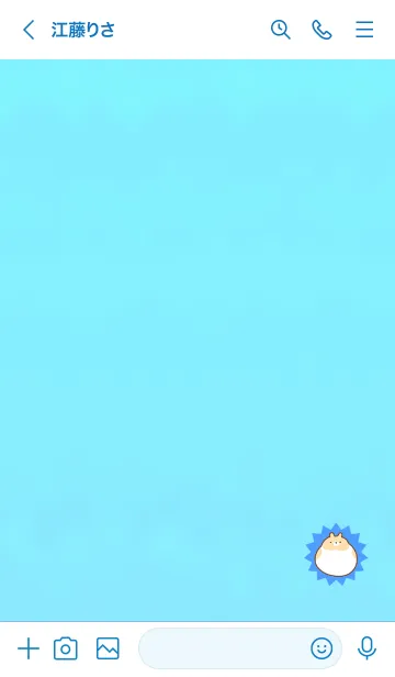 [LINE着せ替え] The hamster noticed happiness 108の画像3