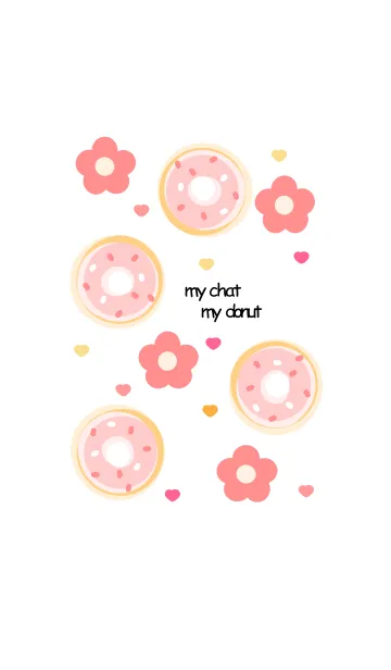 [LINE着せ替え] Donut Donut Donut 17 ！の画像1