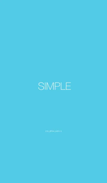 [LINE着せ替え] 210.24_ブルー3-3の画像1