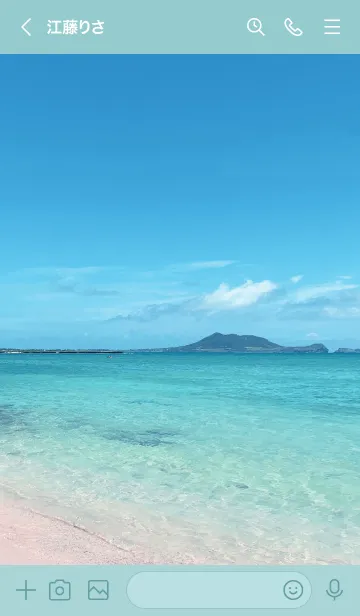 [LINE着せ替え] OCEAN ISLAND-HAWAII 34の画像3