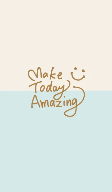 [LINE着せ替え] シンプルスマイル ベーじゅとあおいろ25の画像1