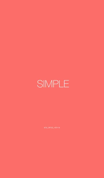 [LINE着せ替え] 610.25_レッド1-6の画像1