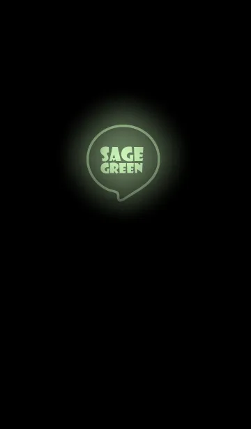 [LINE着せ替え] Sage Green  Neon Theme Ver.4 (JP)の画像1