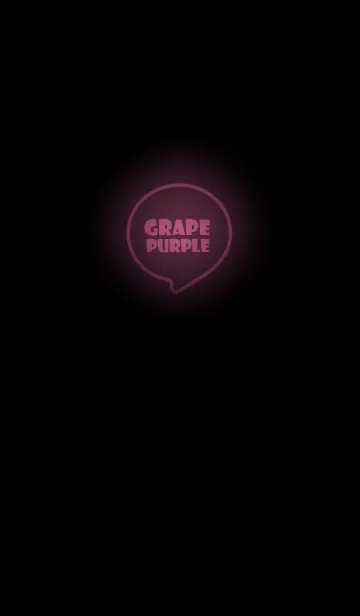 [LINE着せ替え] Grape Purple Neon Theme Ver.4 (JP)の画像1