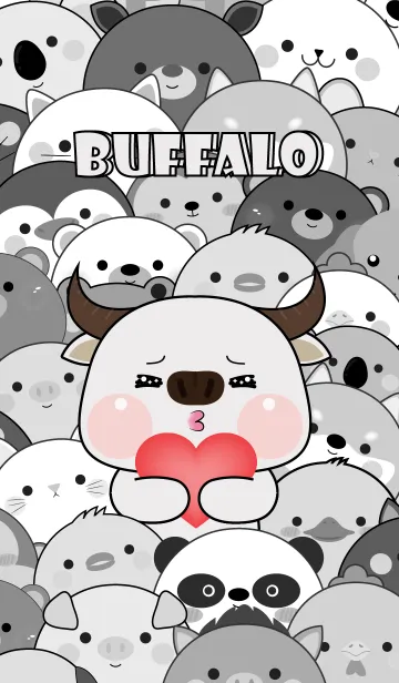 [LINE着せ替え] Simple Special White Buffalo Theme (JP)の画像1