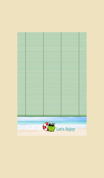 [LINE着せ替え] かえるのTOPPY夏物語 32の画像1