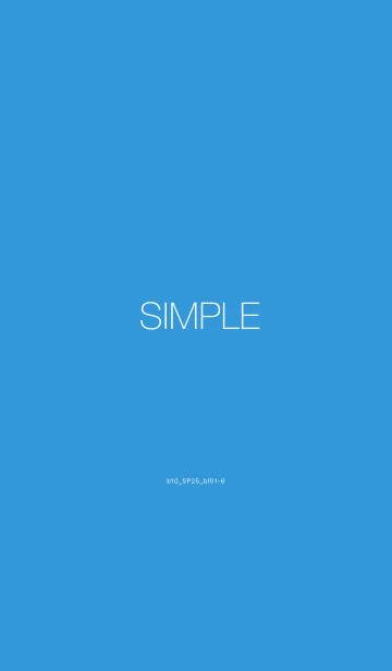 [LINE着せ替え] b10_25_ブルー1-6の画像1