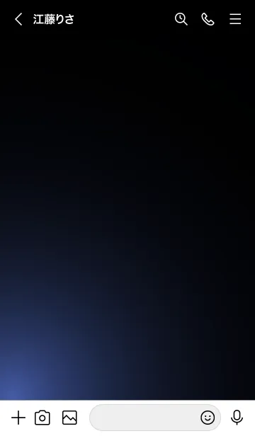 [LINE着せ替え] BICEBLUELIGHT -MEKYM-の画像3