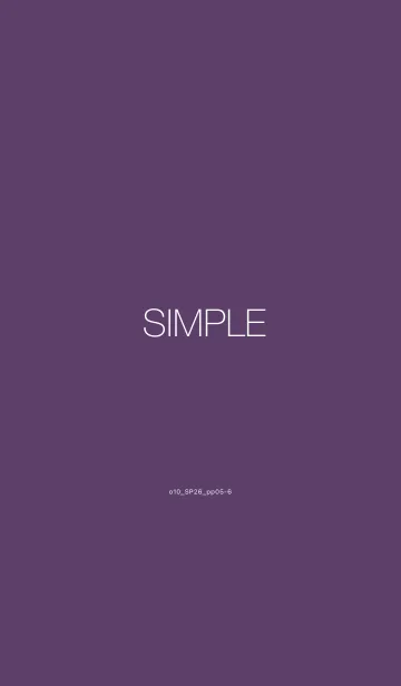 [LINE着せ替え] o10_26_パープル5-6の画像1