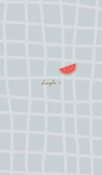 [LINE着せ替え] スイカが好き！29の画像1