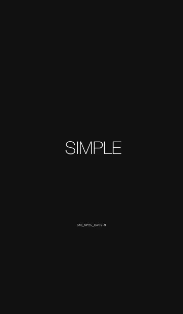 [LINE着せ替え] 610.25_黒/白2-9の画像1