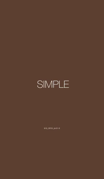 610.25_ブラウン1-9のLINE着せ替え
