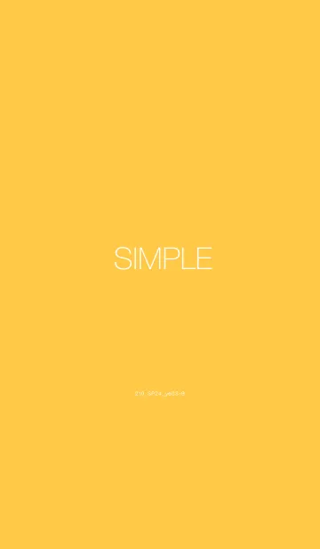 [LINE着せ替え] 210.24_イエロー3-9の画像1