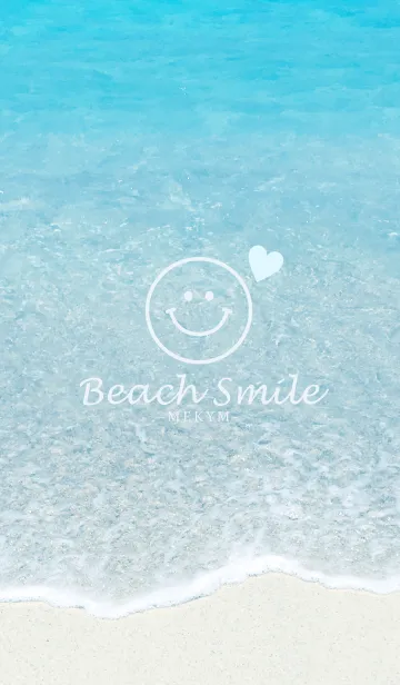 [LINE着せ替え] Love Beach Smile.MEKYM 23の画像1