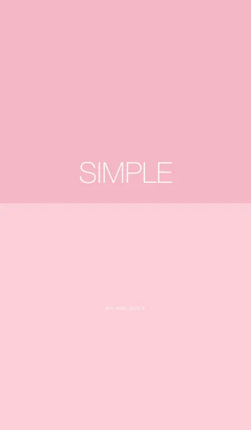 [LINE着せ替え] B11.26_ピンク5-6の画像1