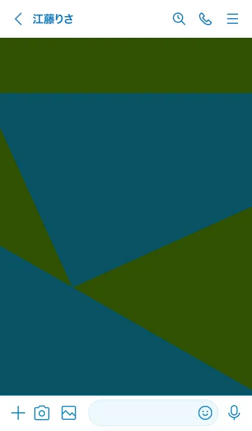 [LINE着せ替え] 2トーン カラー 09の画像3