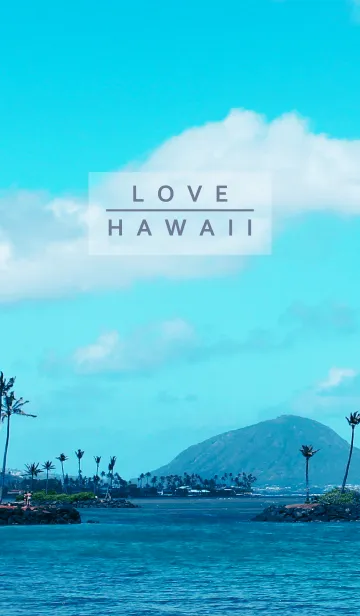 [LINE着せ替え] I LOVE HAWAII-MEKYM 5の画像1