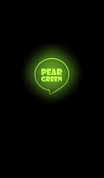 [LINE着せ替え] Pear Green Neon Theme Ver.4 (JP)の画像1