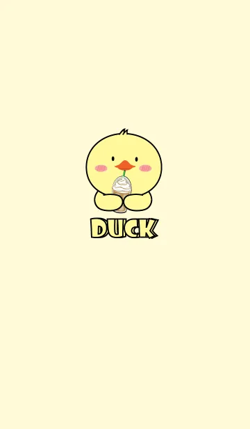 [LINE着せ替え] Duck  Simple Theme (JP)の画像1