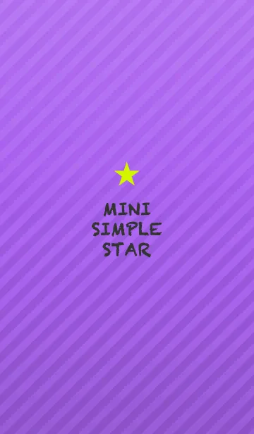 [LINE着せ替え] ミニ シンプル スター 77の画像1