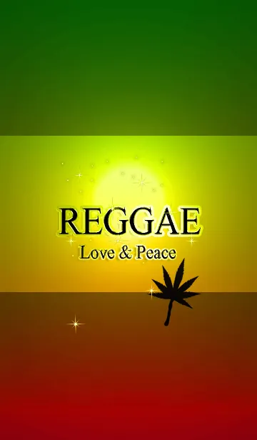 [LINE着せ替え] 光るREGGAE+30 #coolの画像1