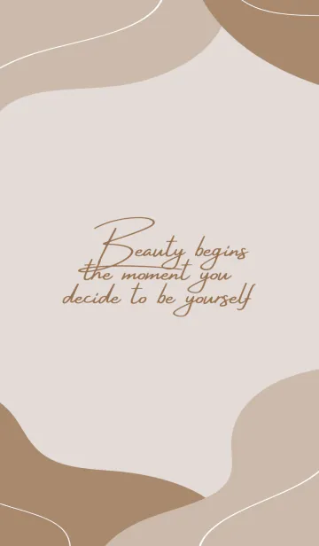 [LINE着せ替え] beauty and be yourself different color-2の画像1