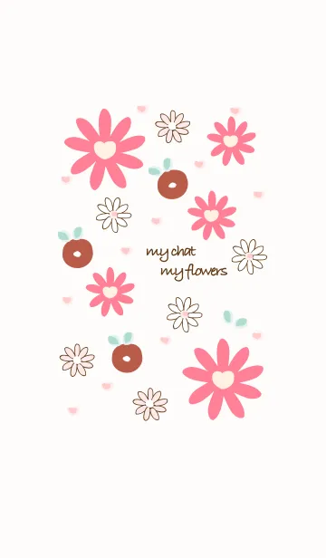 [LINE着せ替え] Cute flower 38 ^^の画像1