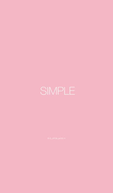 [LINE着せ替え] B12.26_ピンク5-3の画像1