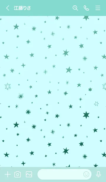 [LINE着せ替え] ミニ スターズ 44の画像3