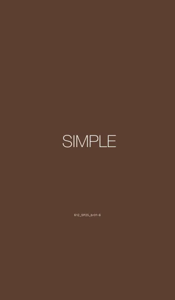 [LINE着せ替え] 612.25_ブラウン1-6の画像1