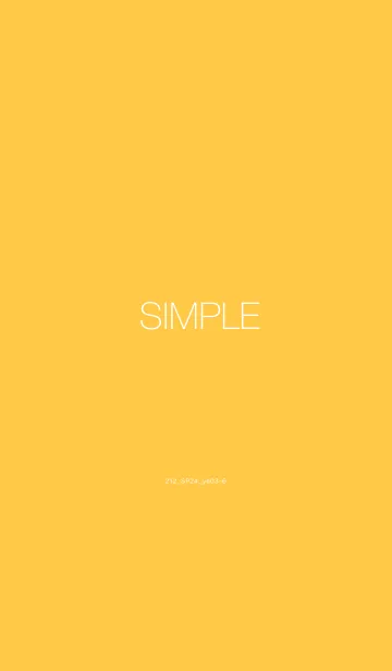 [LINE着せ替え] 212.24_イエロー3-6の画像1