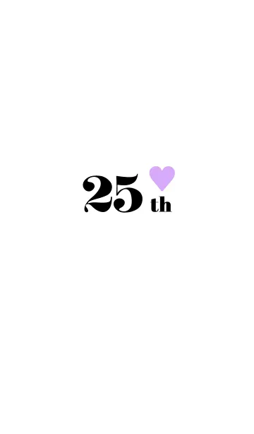 [LINE着せ替え] 25 th 31の画像1