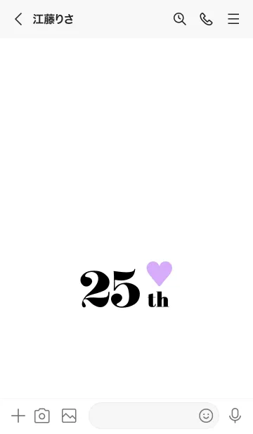 [LINE着せ替え] 25 th 31の画像3