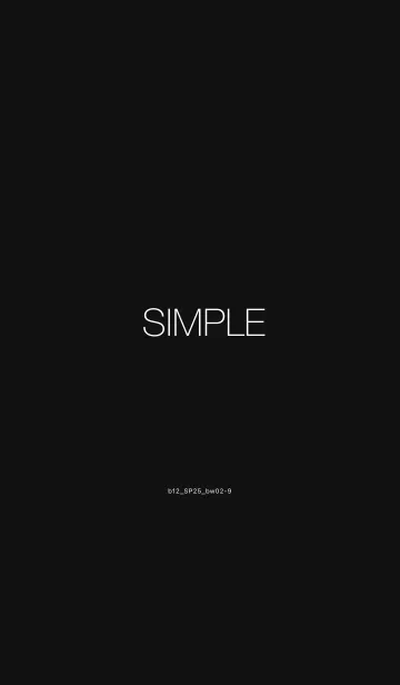 [LINE着せ替え] b12_25_黒/白2-3の画像1