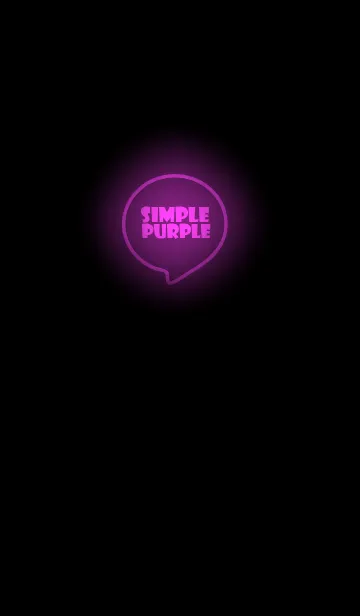 [LINE着せ替え] Purple  Neon Theme Ver.4 (JP)の画像1