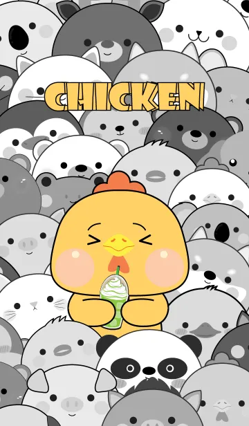 [LINE着せ替え] Simple Special Chicken Theme (JP)の画像1