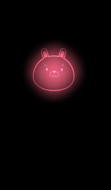 [LINE着せ替え] Pink Rabbit in Pink Light Themeの画像1