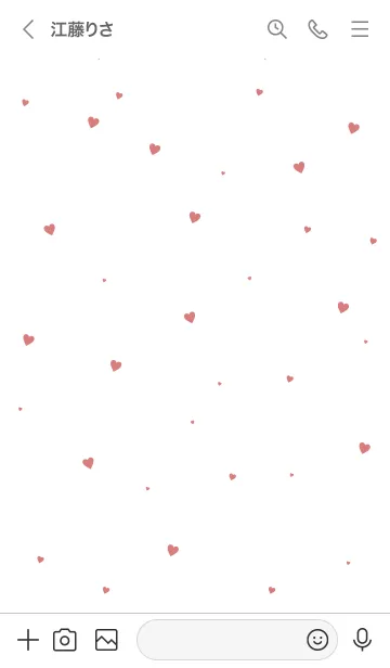 [LINE着せ替え] HEART-Red MEKYM 41の画像3